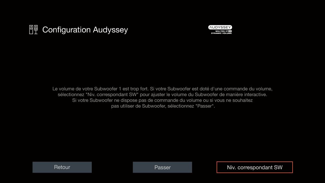 GUI Audyssey SW X38